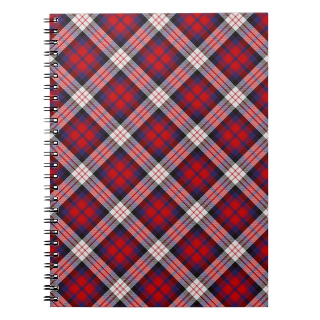 MacDonald Tartan Notebook (Front)