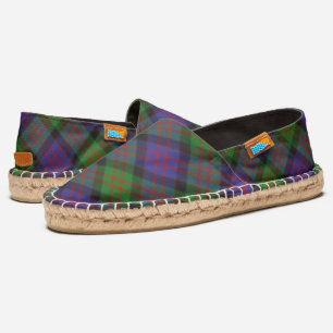 MacDonald Tartan Plaid Scottish Pattern Espadrilles