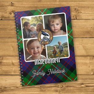 MacDonell Family Photo Collage Notebook