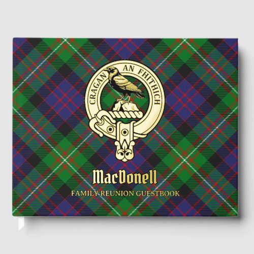 MacDonell Family Reunion Guest Book