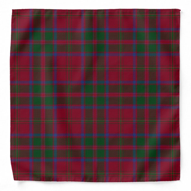 MacDougall Clan Original Tartan Bandana (Front)