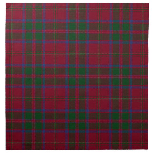 MacDougall Clan Original Tartan Cloth Napkin (Front)