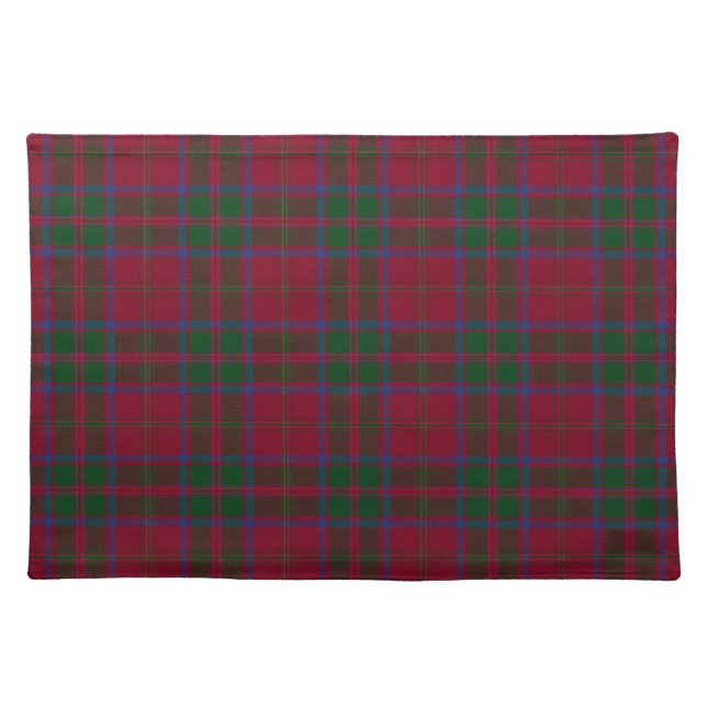 MacDougall Clan Original Tartan Cloth Placemat (Front)