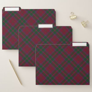 MacDougall Clan Origineux Red Plaid File Folder