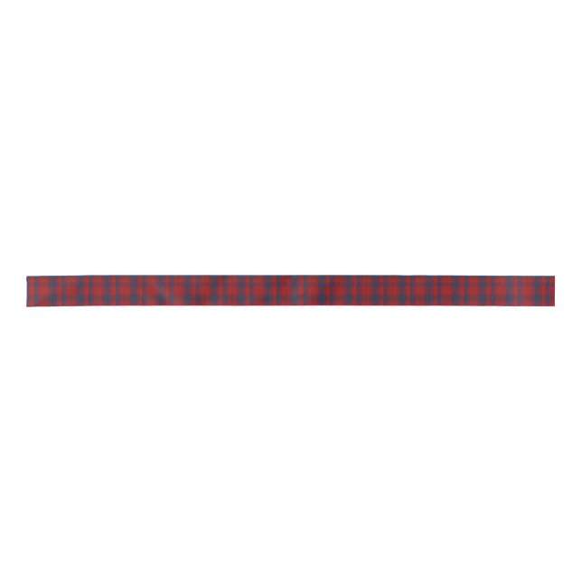 MacDougall Clan Tartan Plaid Ribbon (Front)