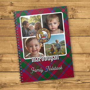 MacDougall Family Photo Collage Notebook