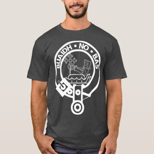 MacDougall Scottish Family Clan Name Crest T_Shirt