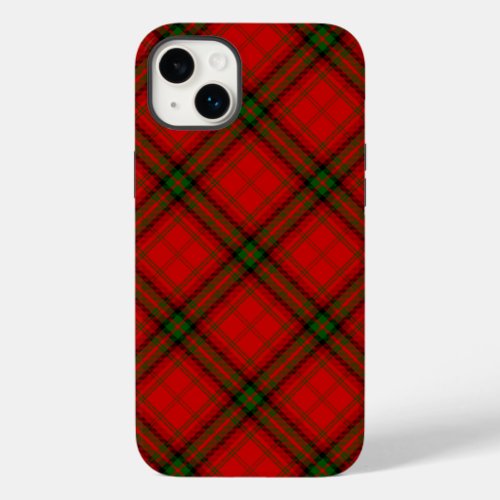 MacDougall tartan red green plaid Case_Mate iPhone 14 Plus Case