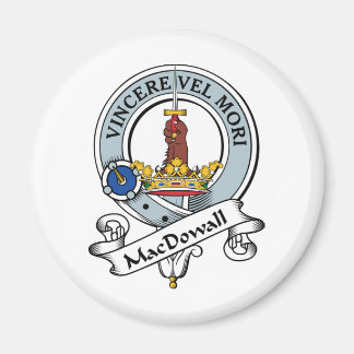 MacDowall Clan Badge Magnet