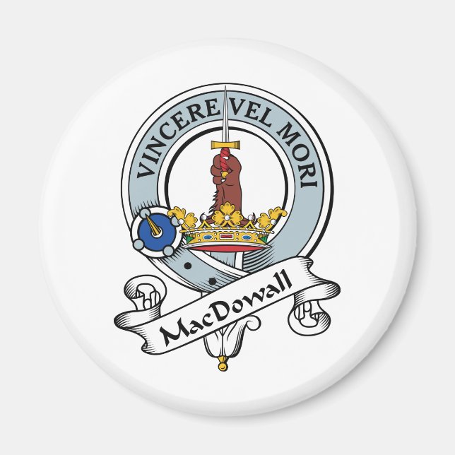 MacDowall Clan Badge Magnet (Front)
