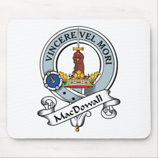 MacDowall Clan Badge Mouse Pad
