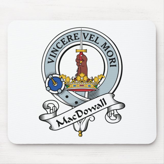 MacDowall Clan Badge Mouse Pad (Front)