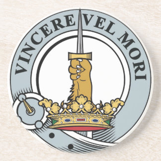 MacDowall Crest Paper Weight Sandstone Coaster