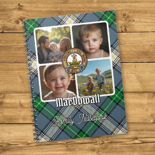 MacDowall Family Photo Collage Notebook