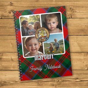 MacDuff Family Photo Collage Notebook