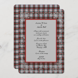 MacDuff Tartan Plaid Wedding Invitation