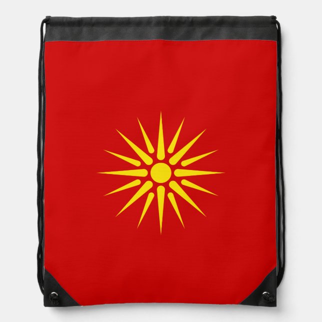 Macedonia Drawstring Bag (Front)