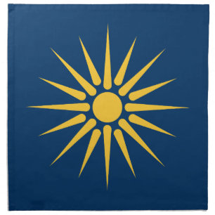 Macedonia Flag MoJo Napkin
