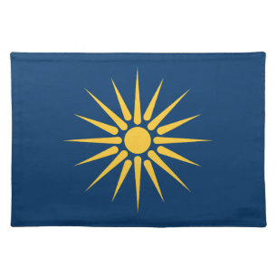 Macedonia Flag MoJo Placemat