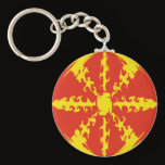 Macedonia Gnarly Flag Keychain