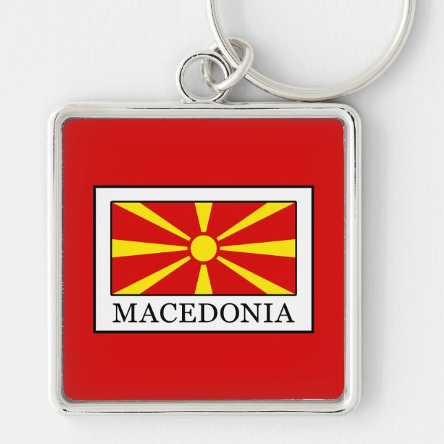 Macedonia Keychain (Front)