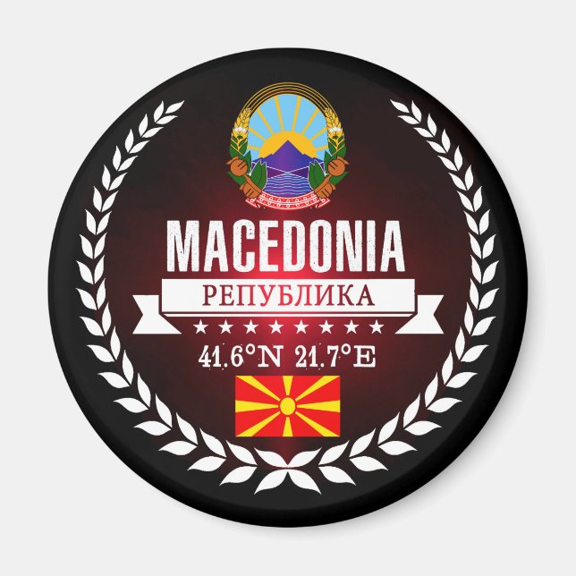 Macedonia Magnet (Front)