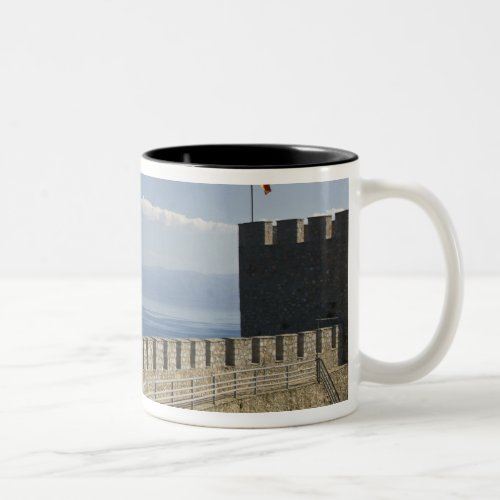 MACEDONIA Ohrid Car Samoils Castle _ Castle 2 Two_Tone Coffee Mug