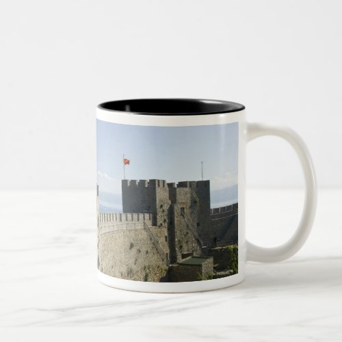 MACEDONIA Ohrid Car Samoils Castle _ Castle Two_Tone Coffee Mug