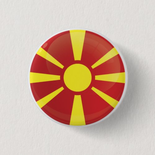 Macedonia  Round Icon Flag Button