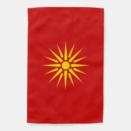 Macedonian Sun Знаме на Република Македонија Flag