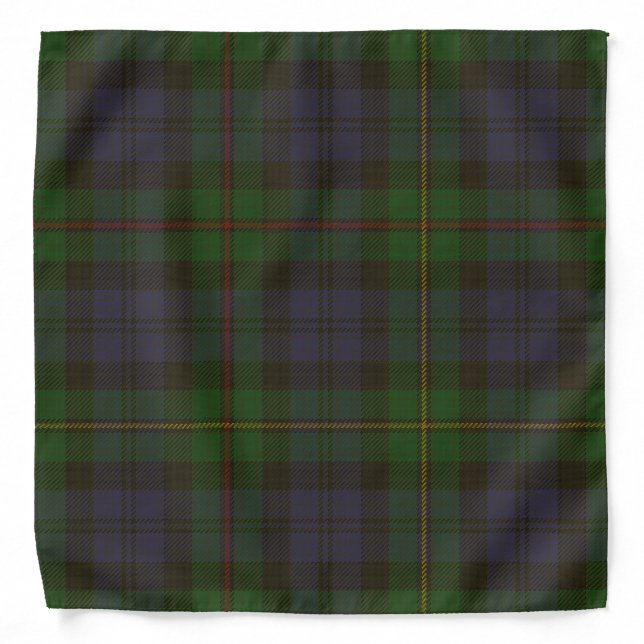 MacEwen Clan Tartan Bandana (Front)