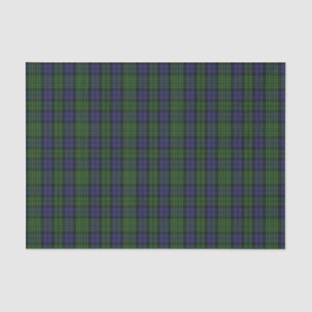 MacEwen Tartan Plaid Tissue Paper (Front)
