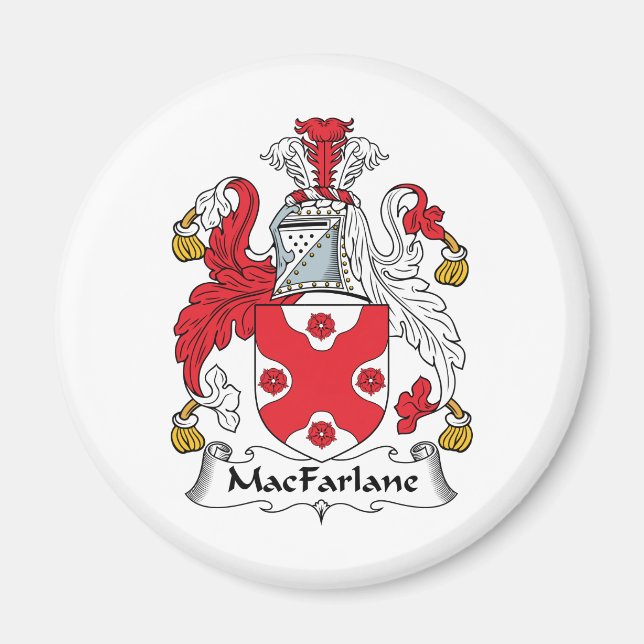 MacFarlane Family Crest Magnet (Front)