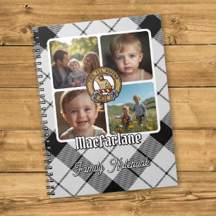 MacFarlane Family Photo Collage Notebook