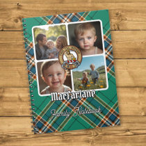 MacFarlane Family Photo Collage Notebook
