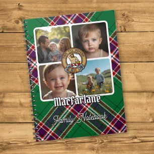 MacFarlane Family Photo Collage Notebook