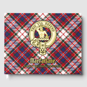 MacFarlane Family Reunion Foil Guest Book