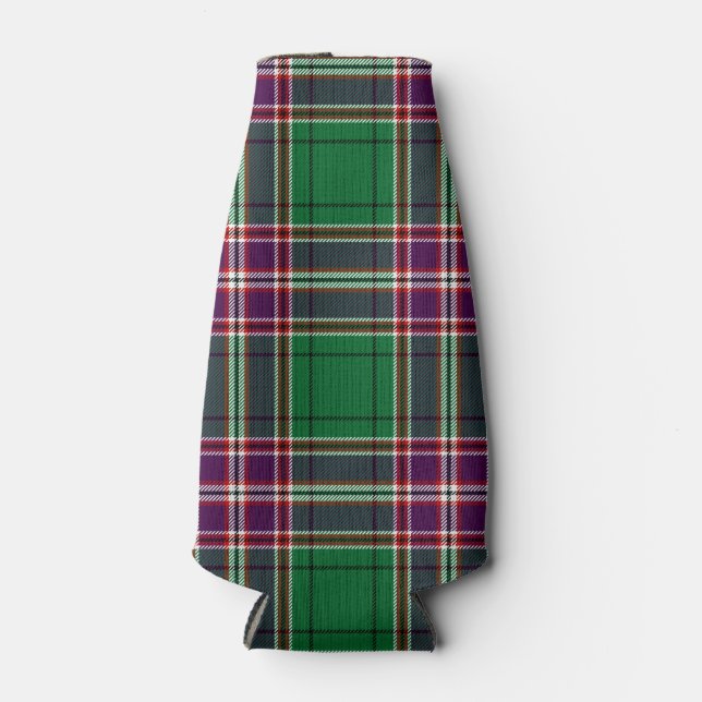 MacFarlane Hunting Tartan Print Bottle Cooler (Front)
