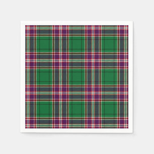 MacFarlane Hunting Tartan Print Paper Napkins