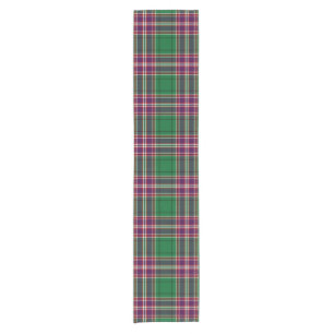MacFarlane Hunting Tartan Print Short Table Runner