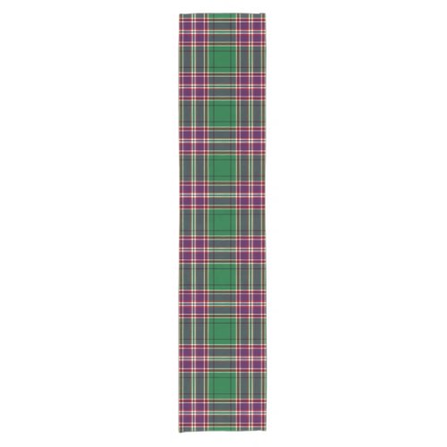 MacFarlane Hunting Tartan Print Short Table Runner