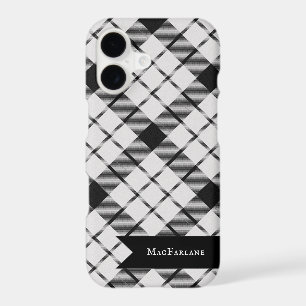 MacFarlane Plaid Tartan Scottish Clan Pattern iPhone 17 Case
