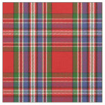 MacFarlane Red Tartan Print Fabric