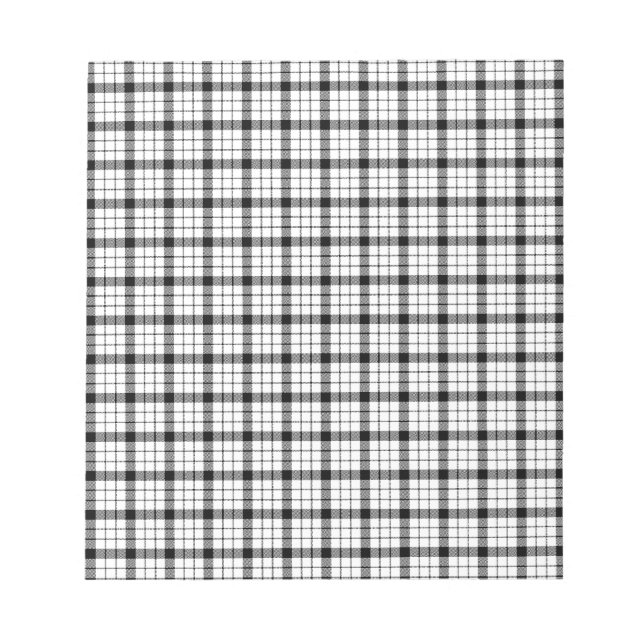 MacFarlane Tartan Notepad (Front)