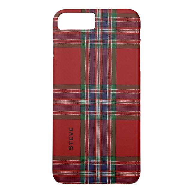 MacFarlane Tartan Plaid iPhone 7 Plus Case (Back)