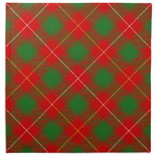 Macfie MacPhie Scottish Tartan Clan Plaid Cloth Napkin