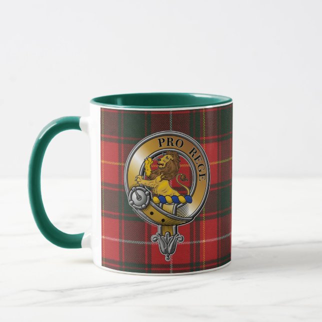 MacFie Tartan & Badge Mug (Left)