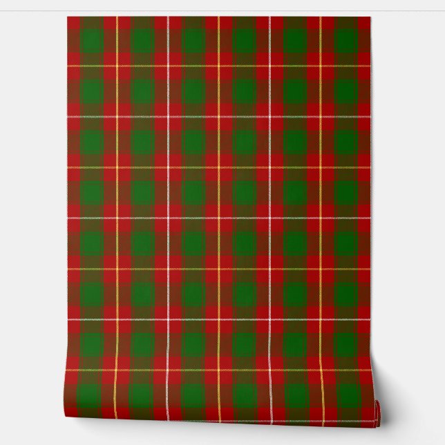 MacFie Tartan Plaid Scottish Clan Wallpaper (Unrolling)