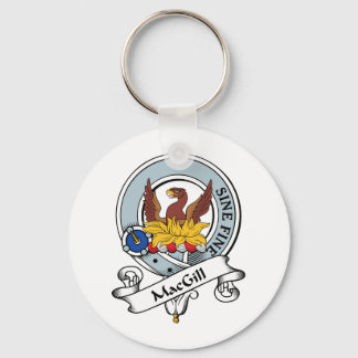 MacGill Clan Badge Keychain