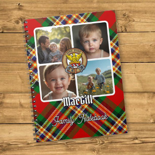 MacGill Family Photo Collage Notebook